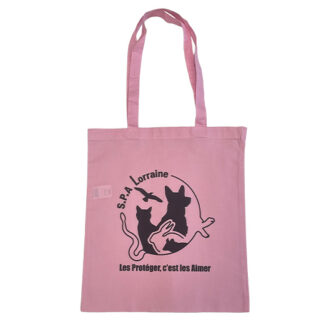 Tote bag rose