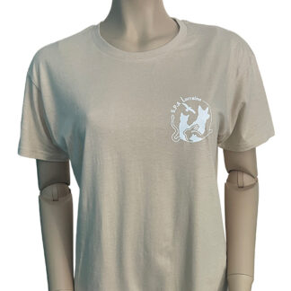 T-shirt adulte beige