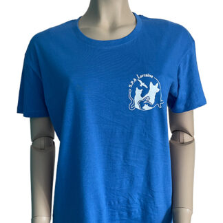 T-shirt adulte bleu