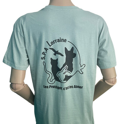 T-shirt adulte tilleul – Image 2