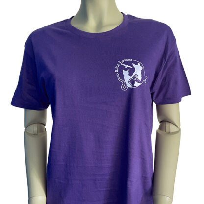 T-shirt adulte violet